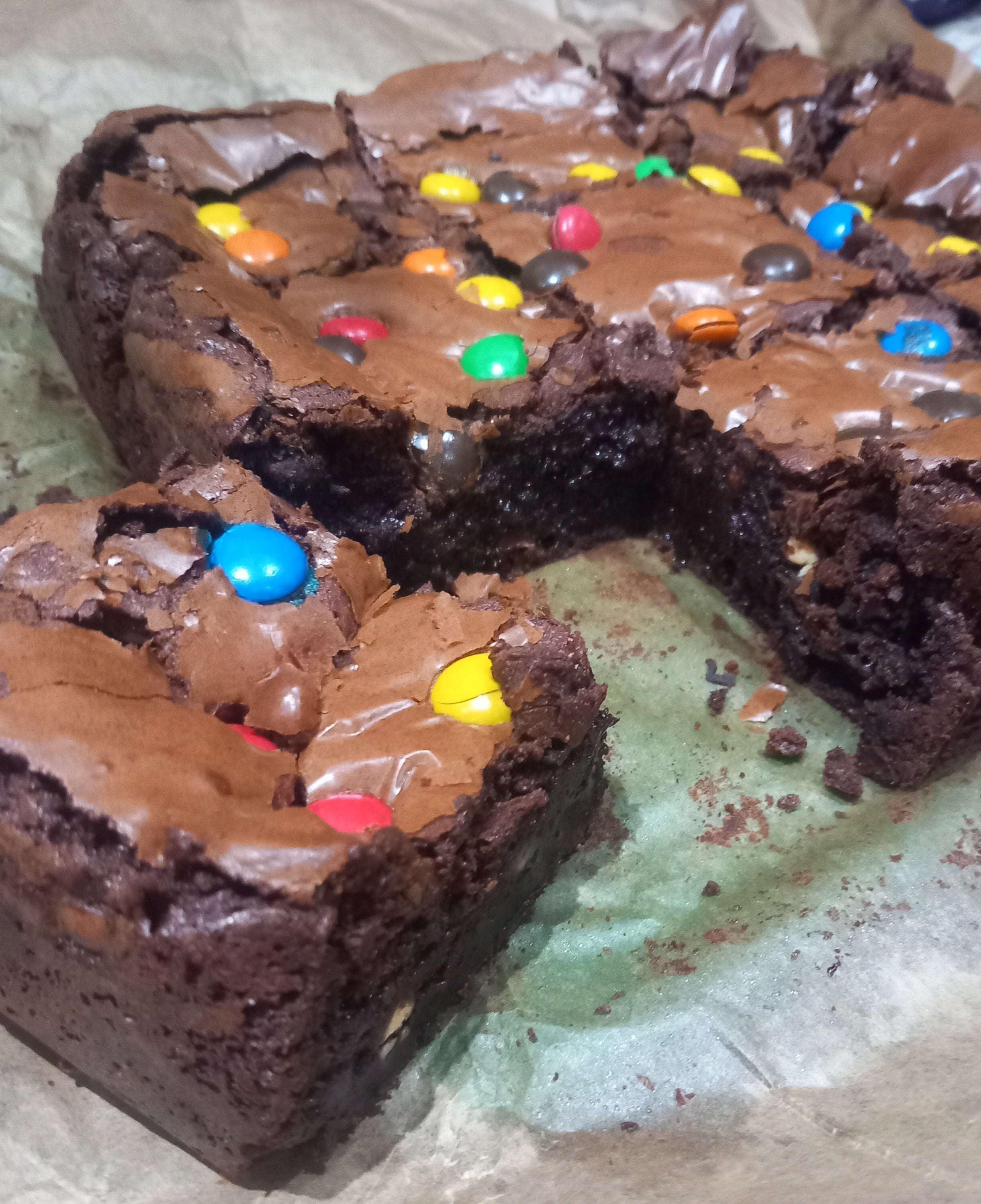 M&M Brownie