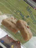 White chocolate and Raspberry Blondie